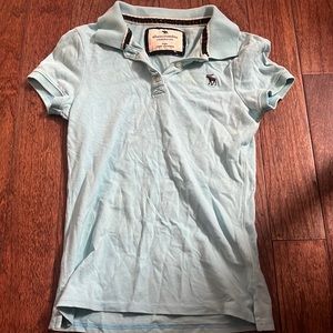 Abercrombie & Fitch  blue tee Y2K
